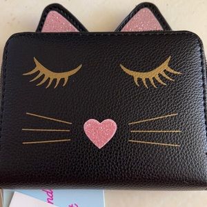 Kitty zipper wallet